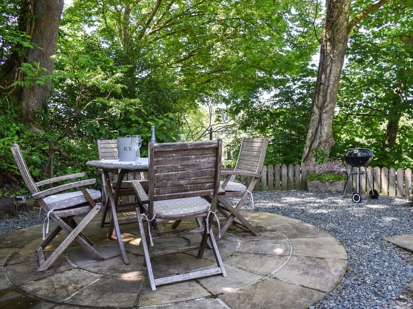 Patio | Woodland Retreat, Polbrock, Washaway