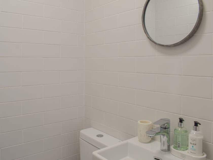 Separate additional toilet | Southcroft Lodge, Whiting Bay