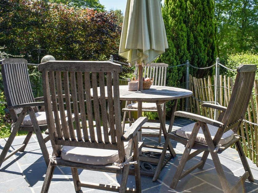 Sitting-out-area | The Old Chapel, Polbrock, Washaway