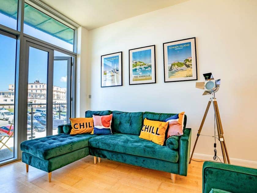 Living area | Penthouse  47 Zinc, Newquay