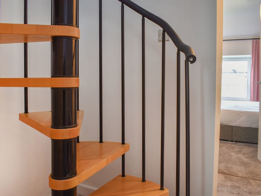 Stairs to attic | Bridge House, Holmfirth