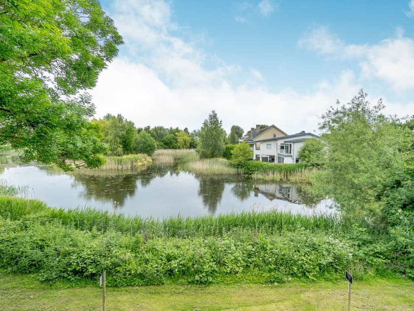 View from the balcony | Lower Mill EstatePlovers Nest, Somerford Keynes