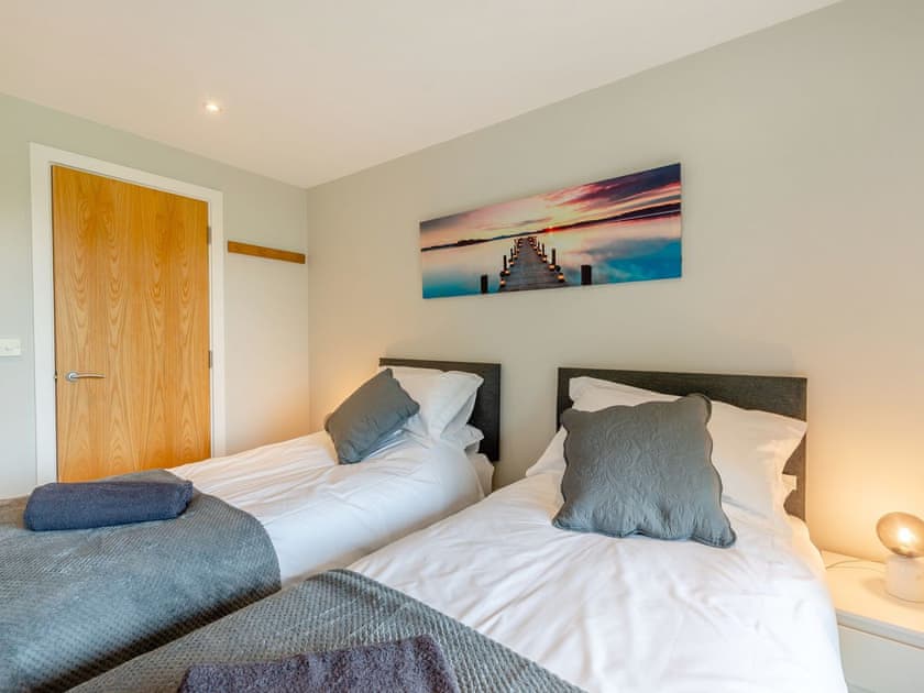 Twin bedroom | Lower Mill EstatePlovers Nest, Somerford Keynes