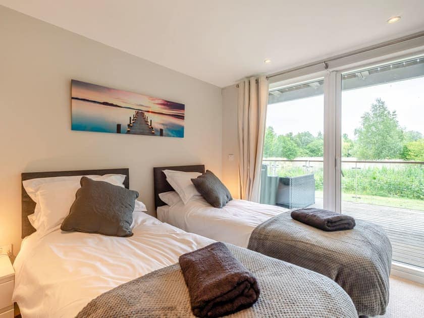 Twin bedroom | Lower Mill EstatePlovers Nest, Somerford Keynes