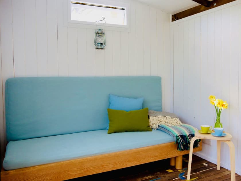 Living area | Tiny House Railway Carriage Number 1 - Lockhaugh Farm Cottages & Carriages, Rowlands Gill