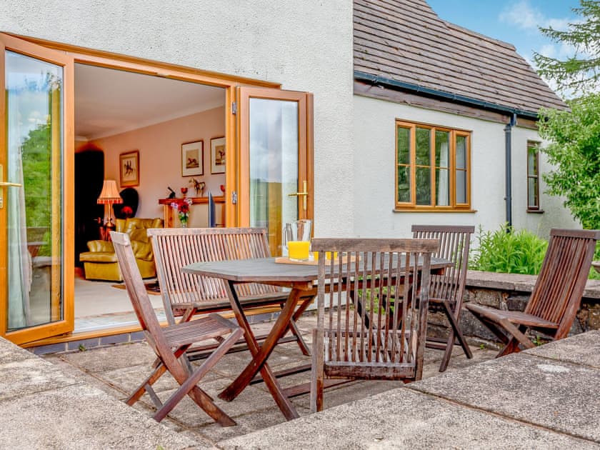 Terrace | Cwmfron House, Tylwch
