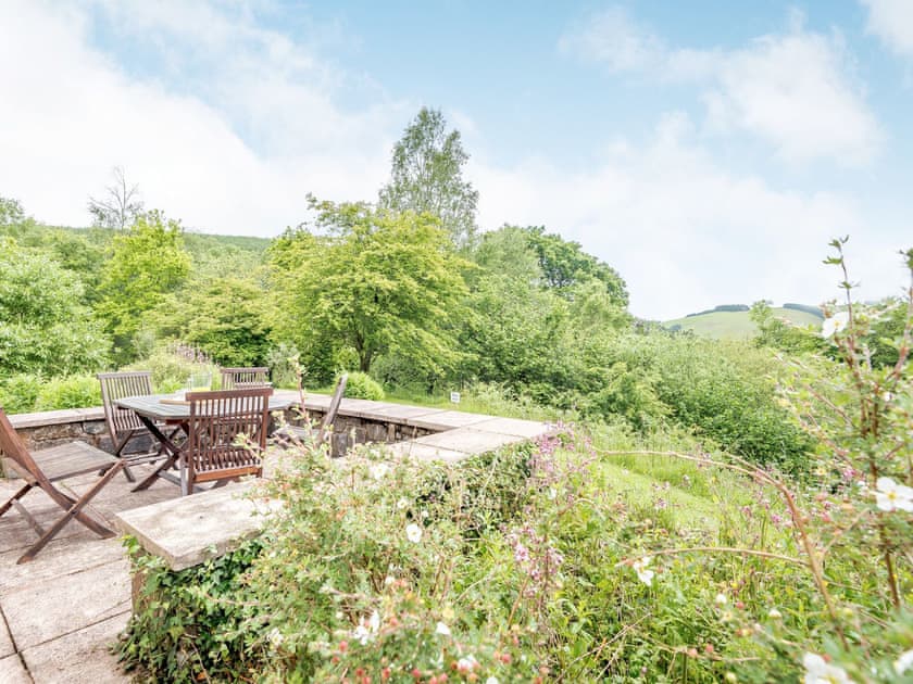 Terrace | Cwmfron House, Tylwch