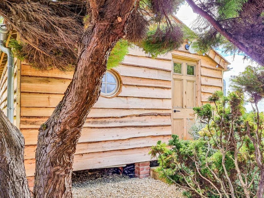 Outdoor area | Walnut Lodge, Launcherley, near Wells