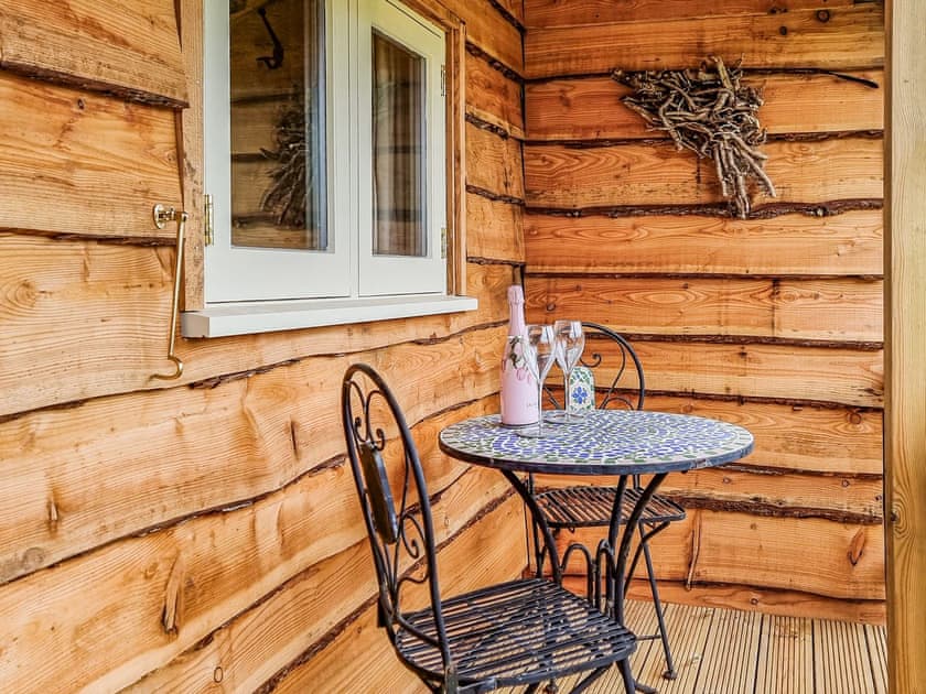 Outdoor area | Walnut Lodge, Launcherley, near Wells