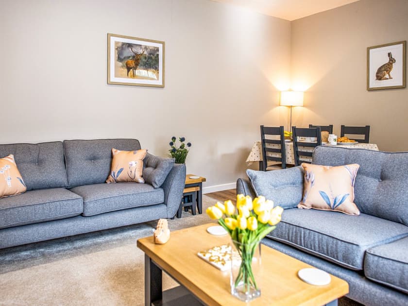 Living room/dining room | Symond House - Stowlangtoft Estate, Bury St. Edmunds