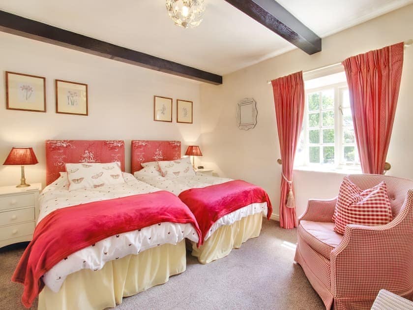 Twin bedroom | Carriage House - The Grange, West Burton, near Leyburn