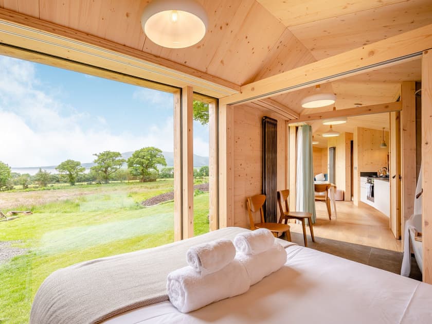 Double bedroom | The Curve at Caerlaverock Estate - Caerlaverock Estate, Glencaple, near Dumfries
