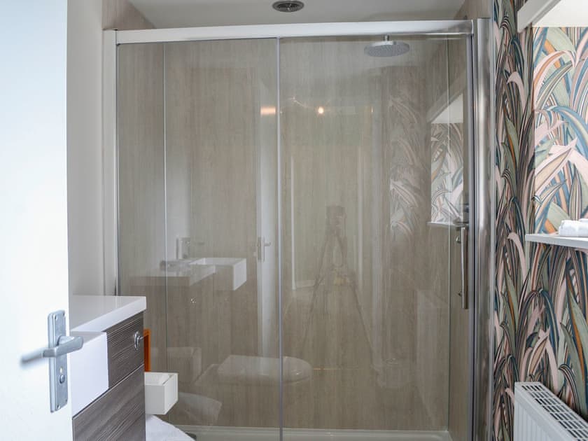 Shower room | Bogrie Country Cottage, Annan, Dumfries