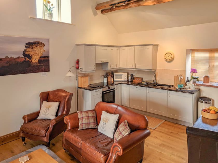 Open plan living space | Cruck - Loand House Court, Wrelton, near Pickering