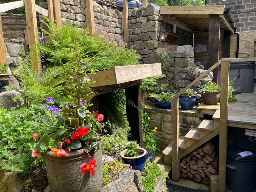 Outdoor area | Hob Cote, Midgehole, Hebden Bridge