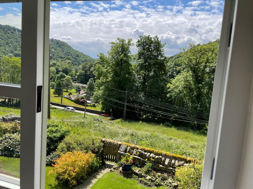 View from bedroom window | Hob Cote, Midgehole, Hebden Bridge