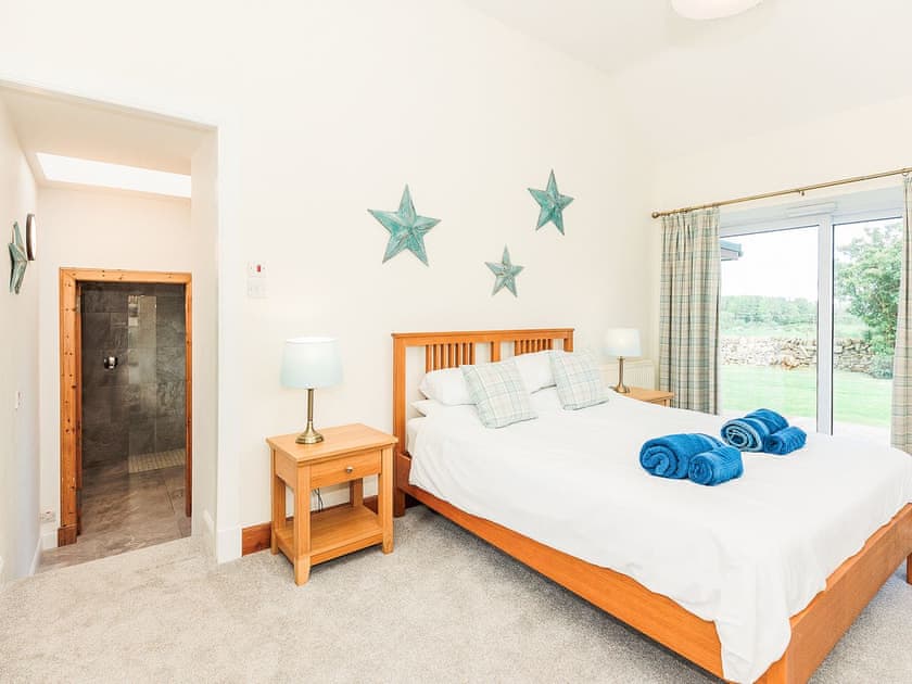 Double bedroom | High Kirkland Holiday Cottages: Robin’s Nest - High Kirkland Holiday Cottages, Kirkcudbright