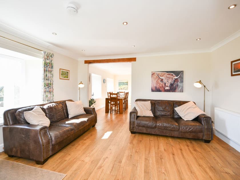 Living area | High Kirkland Holiday Cottages: Heron View - High Kirkland Holiday Cottages, Kirkcudbright