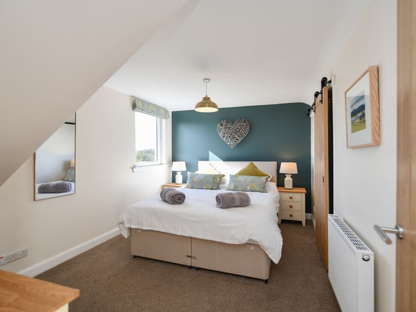 Double bedroom | High Kirkland Holiday Cottages: Heron View - High Kirkland Holiday Cottages, Kirkcudbright