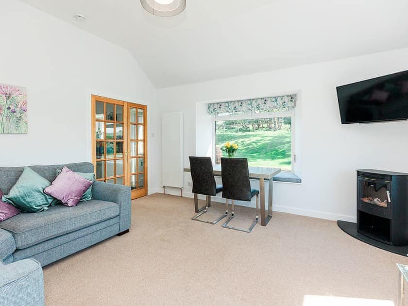 Living room/dining room | High Kirkland Holiday Cottages: The Byre - High Kirkland Holiday Cottages, Kirkcudbright