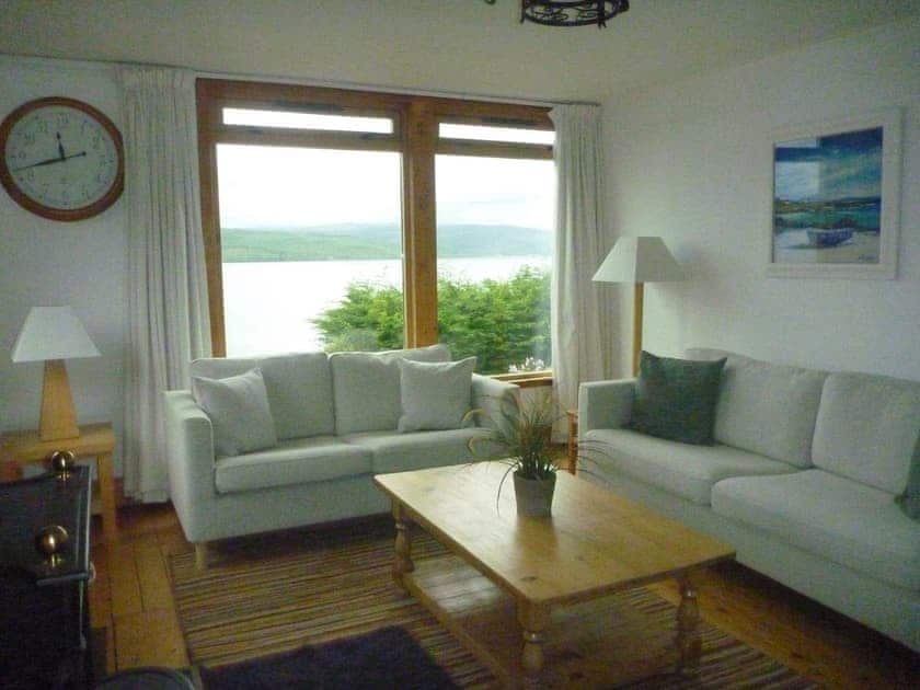 Bright and comfortable living room | Tigh an Uillt, Strachur, near Inveraray