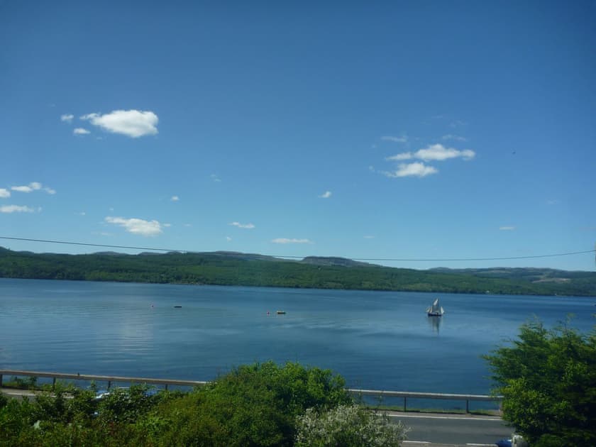View from the living room window | Tigh an Uillt, Strachur, near Inveraray