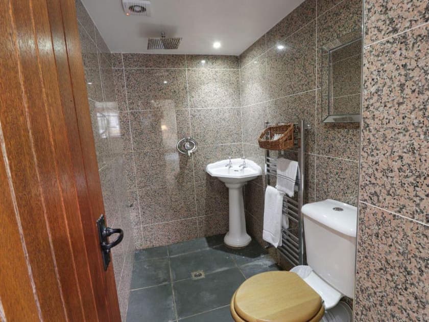 Shower room | Ayrshire Loft - Cloncaird Castle, Kirkmichael, near Ayr