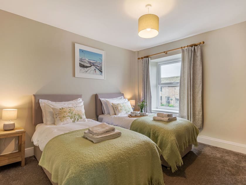 Twin bedroom | Lane Ends Cottage, Disley, near Macclesfield
