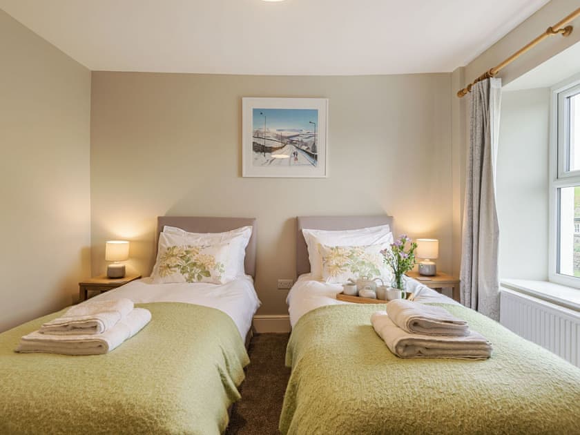 Twin bedroom | Lane Ends Cottage, Disley, near Macclesfield