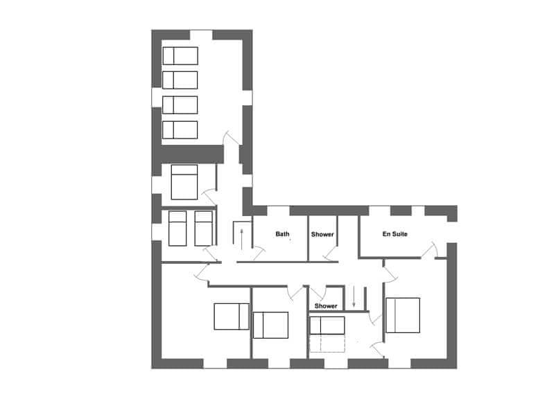 Floor plan | Toad Hall - Libbear Barton, Shebbear, near Bude