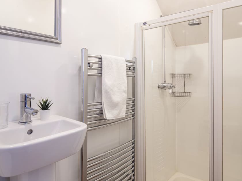 Shower room | Toad Hall - Libbear Barton, Shebbear, near Bude