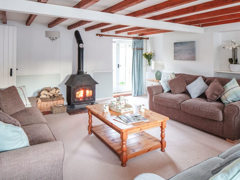 Living room | Badger’s House - Libbear Barton, Shebbear, near Bude
