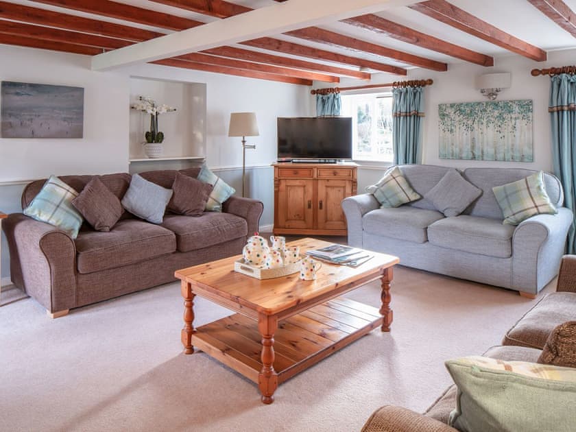 Living room | Badger’s House - Libbear Barton, Shebbear, near Bude