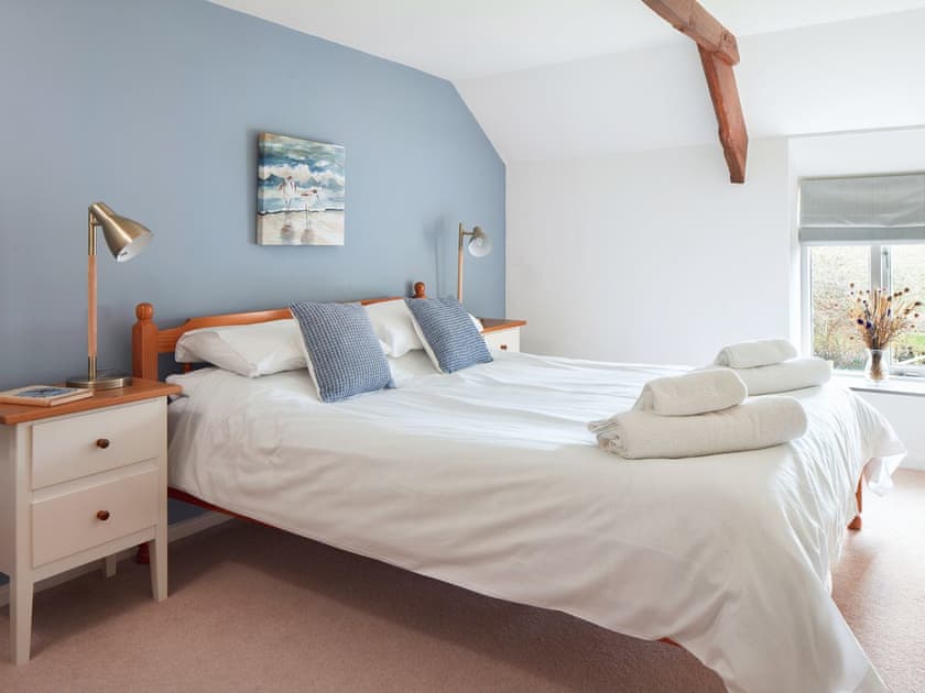 Double bedroom | Badger’s House - Libbear Barton, Shebbear, near Bude