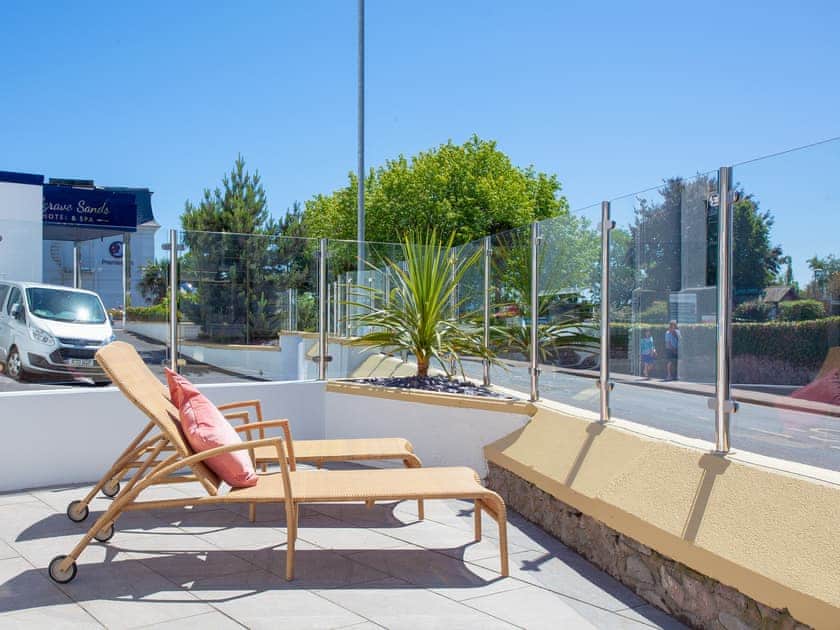 Outdoor area | Belgrave Sands Apartment 2, Torquay
