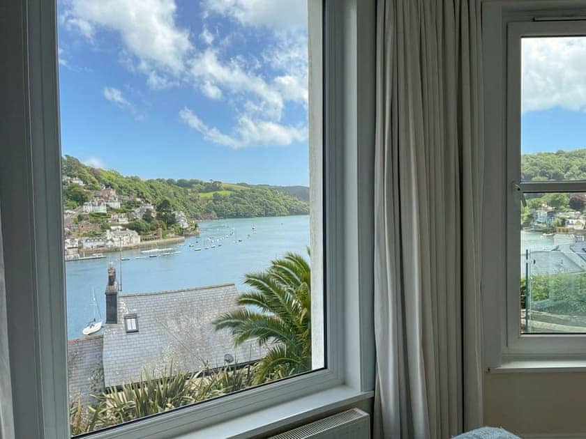 Water views from the bedroom | Oystercatcher , Dartmouth