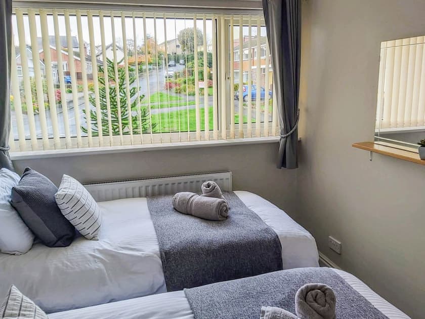 Twin bedroom | Croeso, Conwy