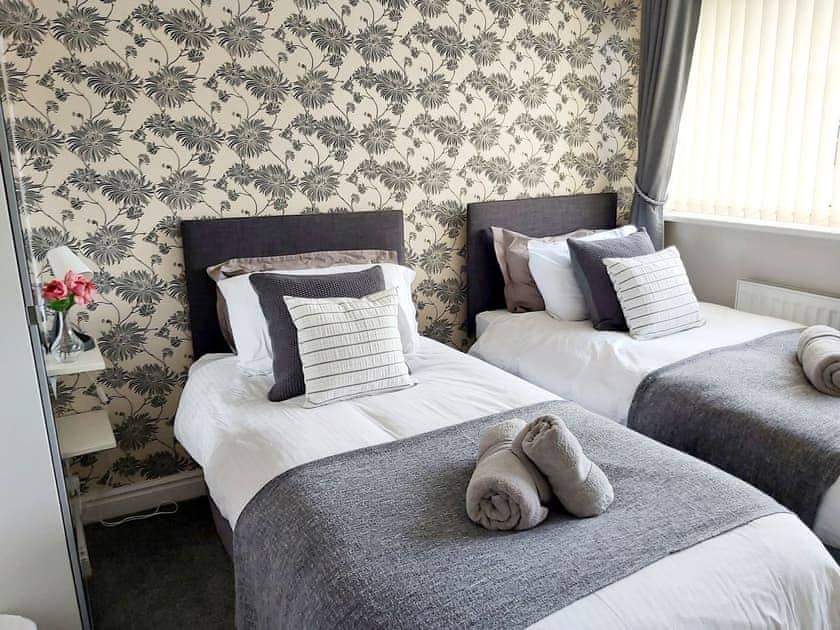 Twin bedroom | Croeso, Conwy