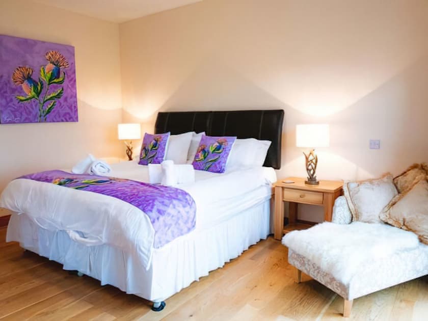 Double bedroom | Bennachie Lodge - Clovenstone Lodges, Inverurie