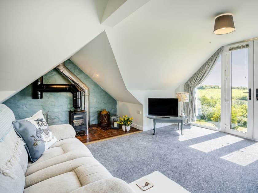 Living area | The Kite’s Nest - Castle View, Roch, near Newgale