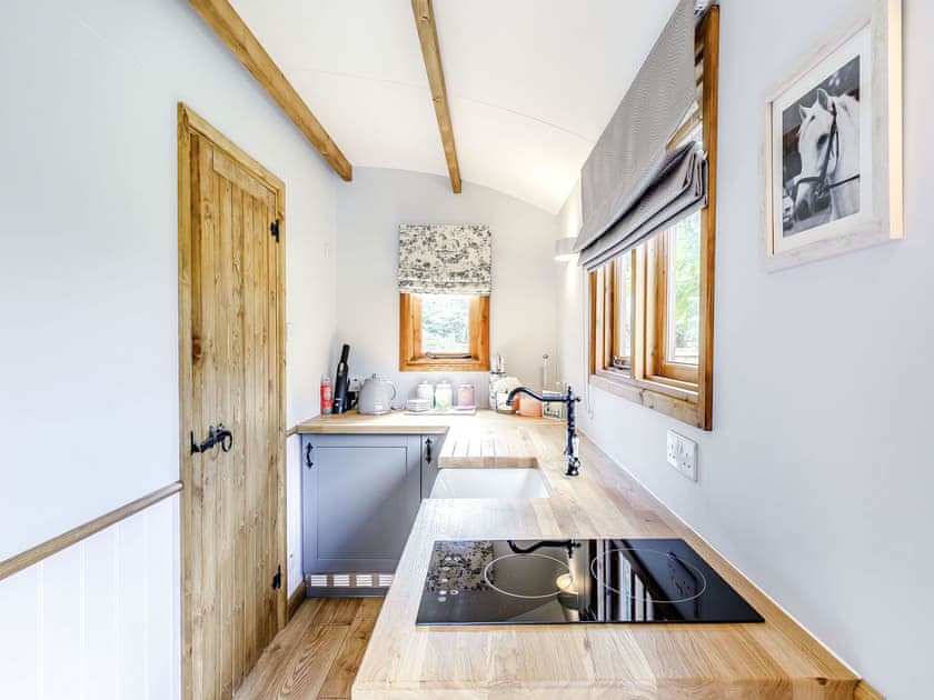 Kitchen area | Walcot Hall Yurts- Snow Drop Hut - Walcot Hall Yurts, Alkborough, near Scunthorpe