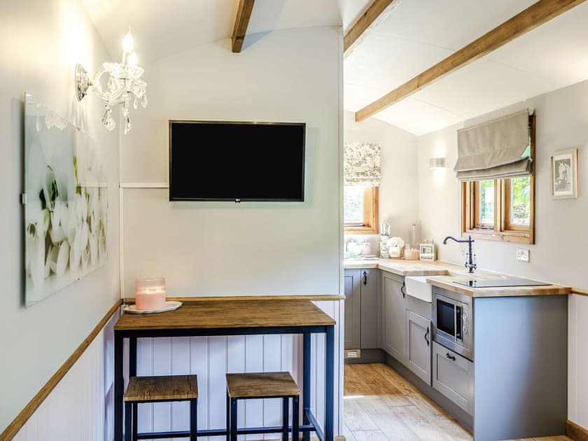Kitchen area | Walcot Hall Yurts- Snow Drop Hut - Walcot Hall Yurts, Alkborough, near Scunthorpe
