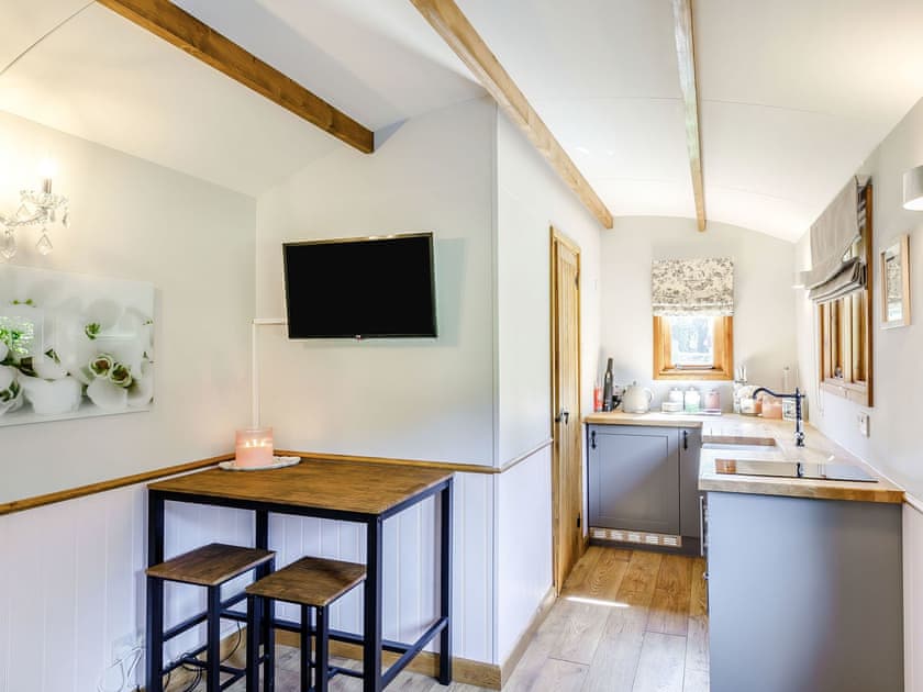 Kitchen area | Walcot Hall Yurts- Snow Drop Hut - Walcot Hall Yurts, Alkborough, near Scunthorpe