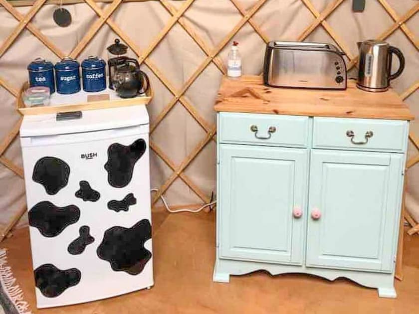 Living area | Lake View Yurts, Warminster
