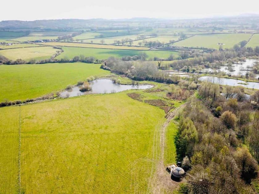 Setting | Lake View Yurts, Warminster