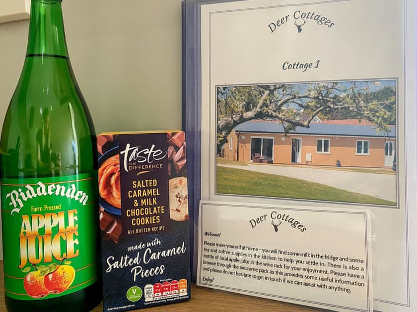 Welcome pack | Deer Cottage 1 - Deer Cottages, Biddenden