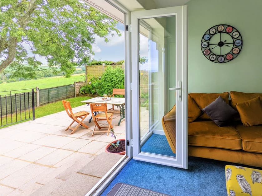 Patio | Hilltops, Wroxall, near Ventnor