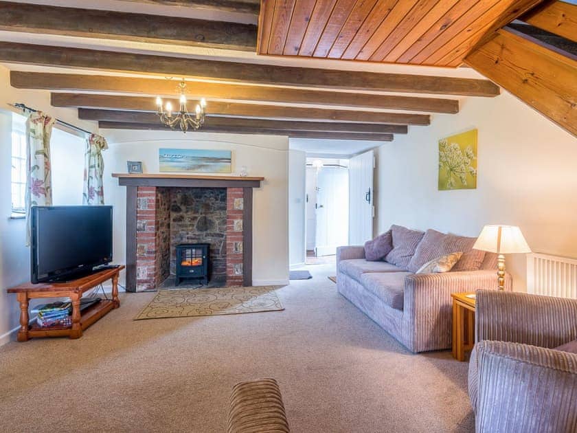 Living area | Well Farm Cottage - Well Farm Holiday Cottages, Holsworthy, near Launceston