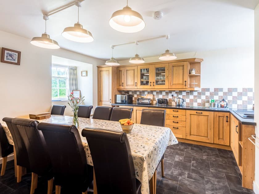 Dining Area | Well Farmhouse - Well Farm Holiday Cottages, Holsworthy, near Launceston