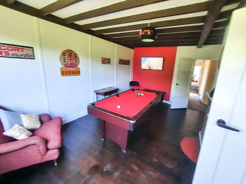 Games room | Oakwell Farm, Huttoft